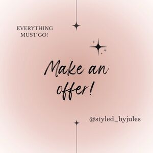 OFFERS!💫🦋🌺🫧PLEASE READ